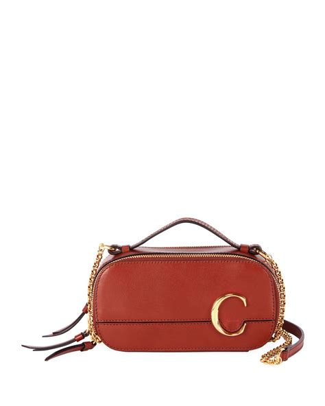 Chloé C Vanity Mini Leather Crossbody Bag – The Luxury Lady